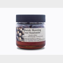 Honning med hasselndder 200g