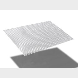 Bundgitter i syrefast Alu 18,4x28,2 cm