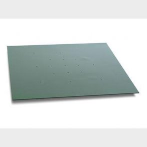 Dkplade 12x10 grn plast