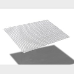 Bundgitter i syrefast Alu 18,4x28,2 cm