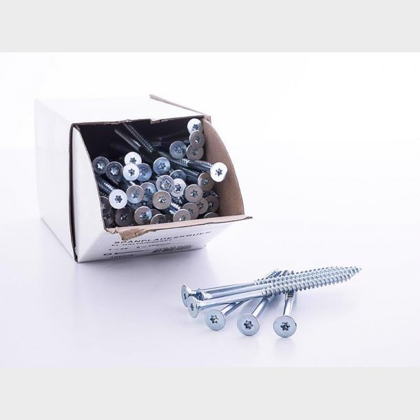 Skruer 5 x 80mm 200 stk.