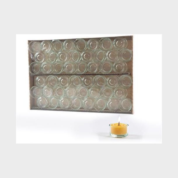 Glasskle til fyrfadslys