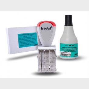 Dato stempel/pude/farve