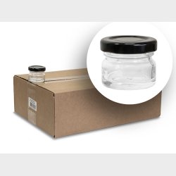 Glas Rund 30ml. 80 stk.